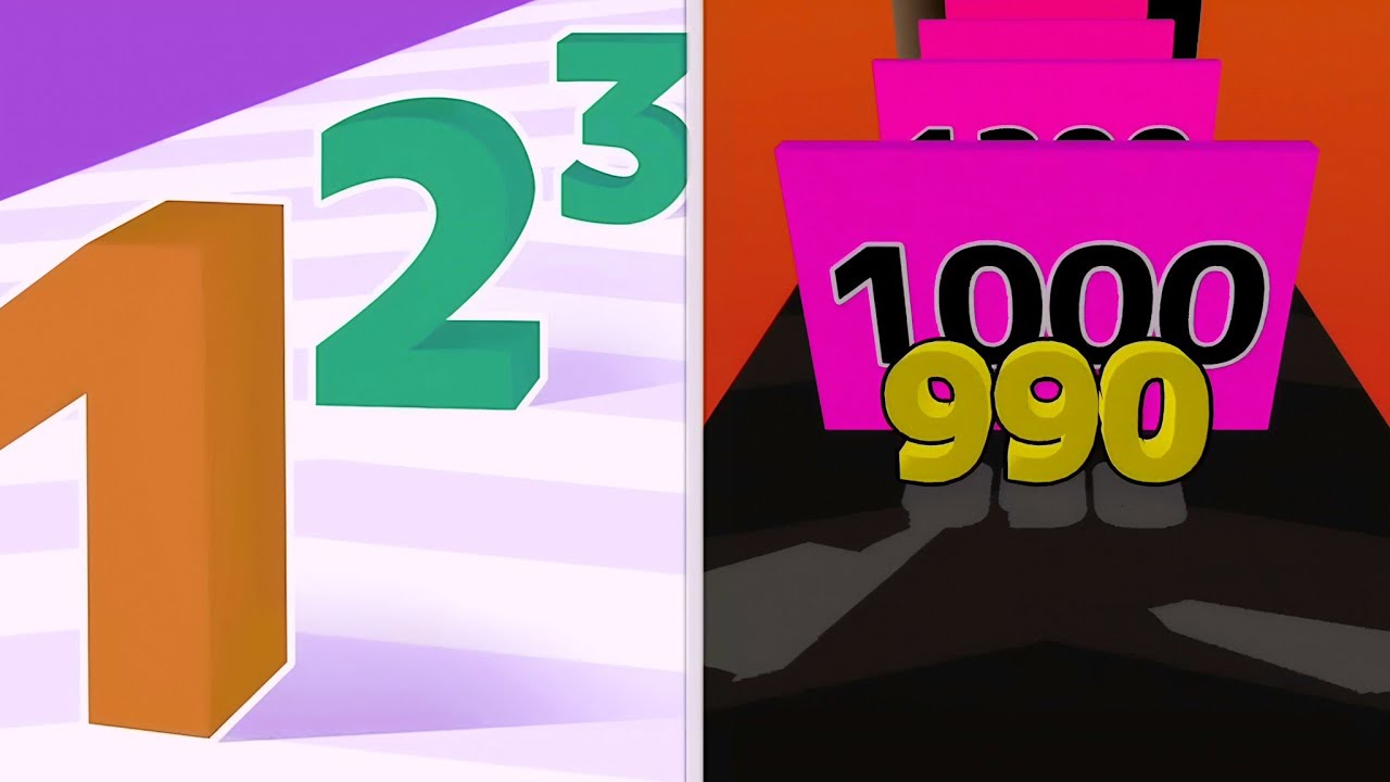 Number Master 🔢 vs Reverse  gameplay  Colour Run walkthrough , iOS Android New Update( part : 1889 )