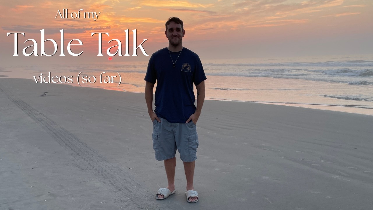 Here's all of my Table Talk videos (so far) | 🍕