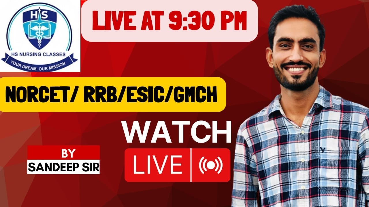 NORCET SPECIAL CLASS BY SANDEEP SIR