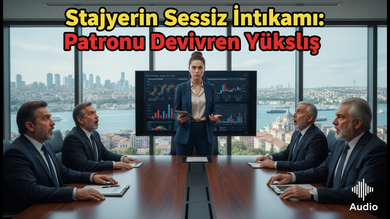 Stajyer olarak hor görülen genç kadın, sessizce şirketin yönetimini ele geçirerek patronunun