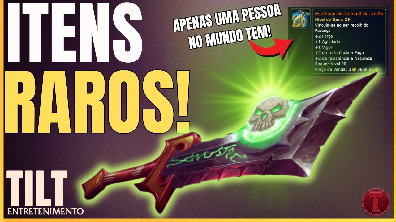 DEZ DOS ITENS MAIS RAROS DE WORLD OF WARCRAFT
