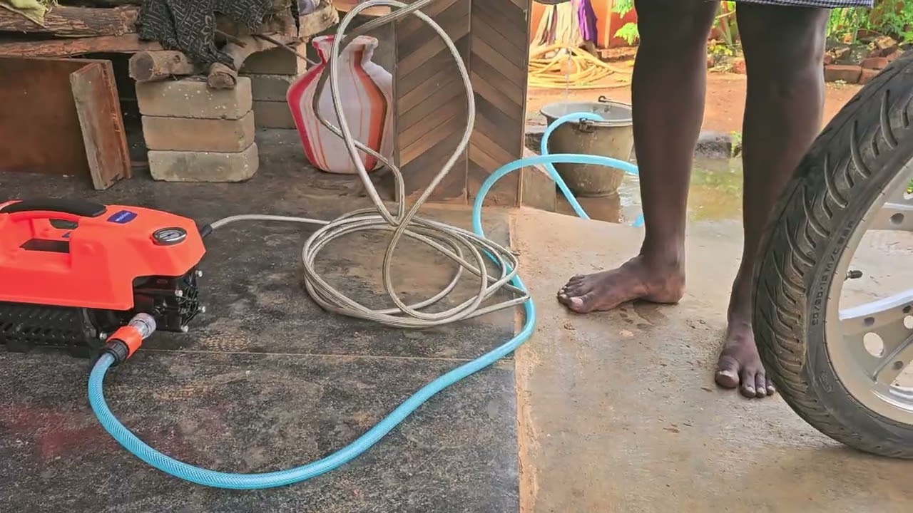 How to fix water  washer gun #bike #car #washing #machine 