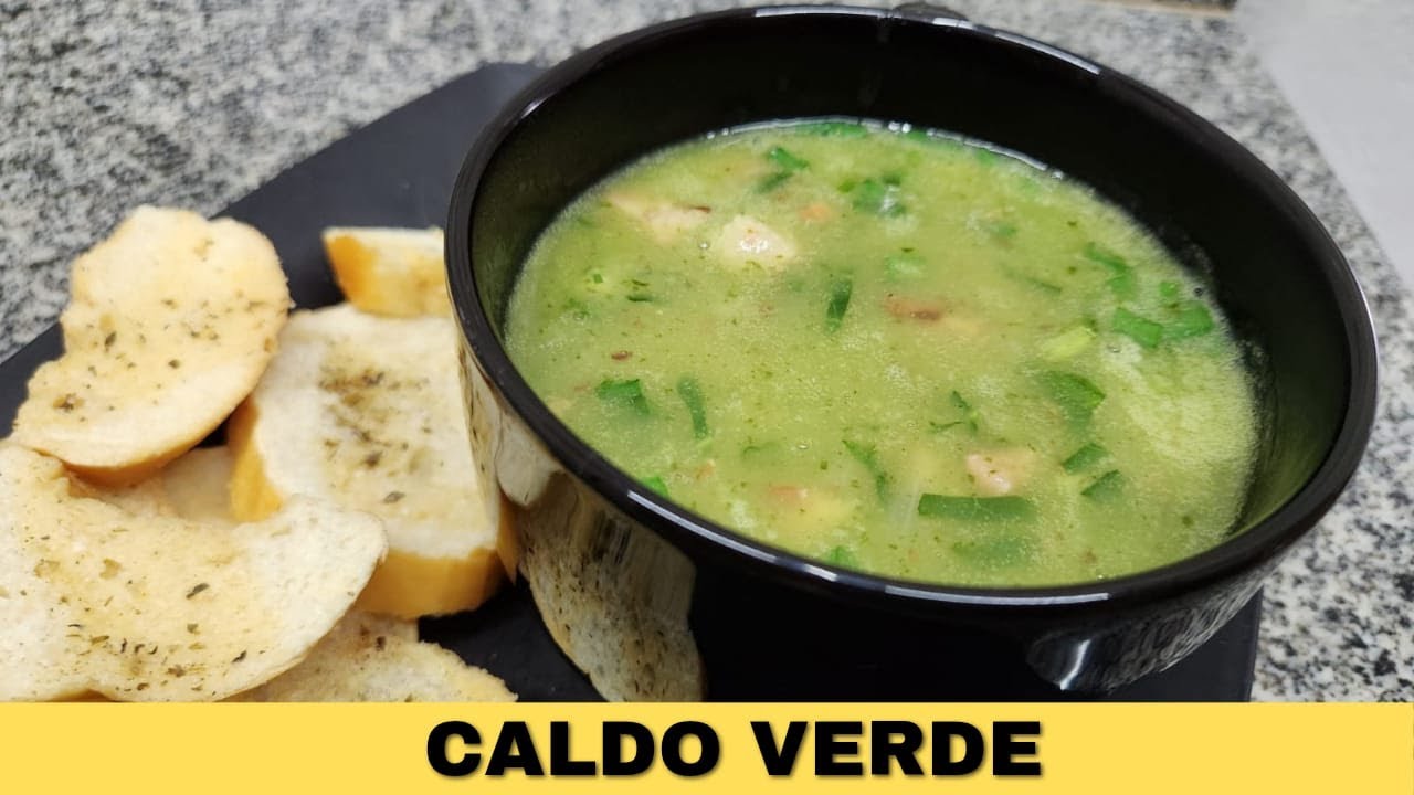 COMO FAZER CALDO VERDE | SIMPLES, FÁCIL E DELICIOSO