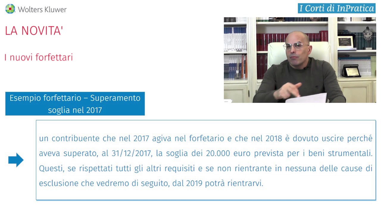 NUOVI FORFETTARI – La novità