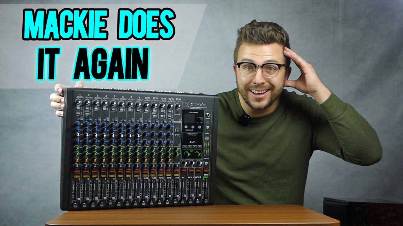 Mackie Onyx 16 Analog Mixer with Multitrack Recording | Complete Walkthrough and Thoughts