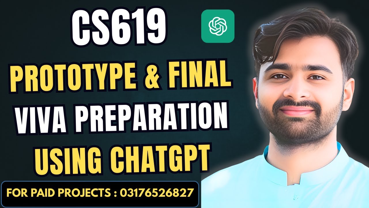 CS619 Prototype & Final Viva Preparation Using ChatGPT | How to Prepare CS619 Viva Using Chatgpt