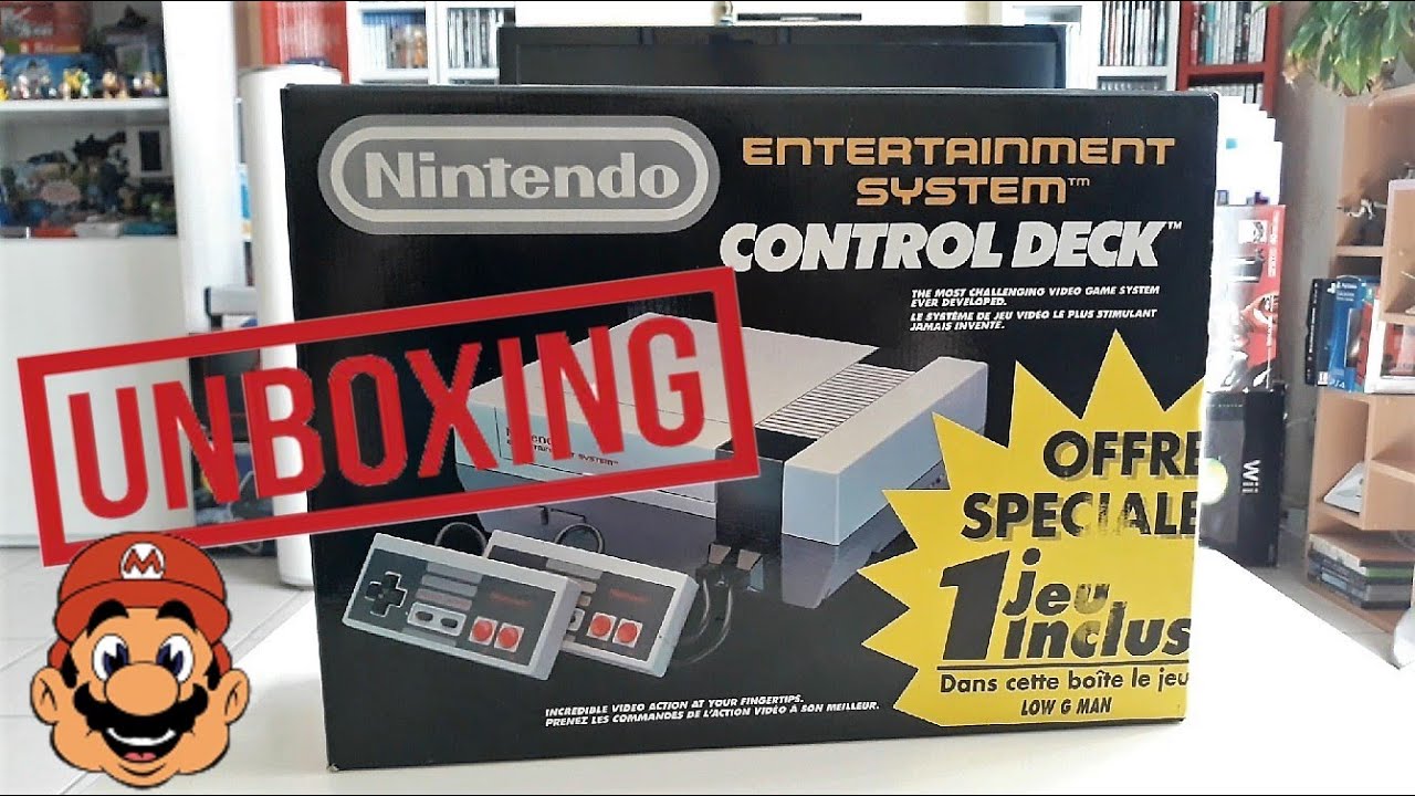 [UNBOXING] NINTENDO NES Control Deck 🕹️ RETROGAMING
