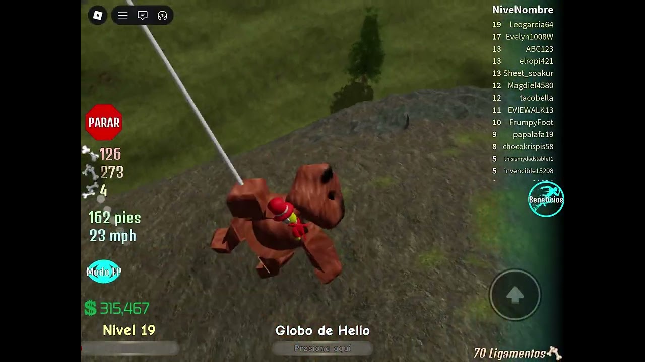 Me rompo los huesos en Roblox