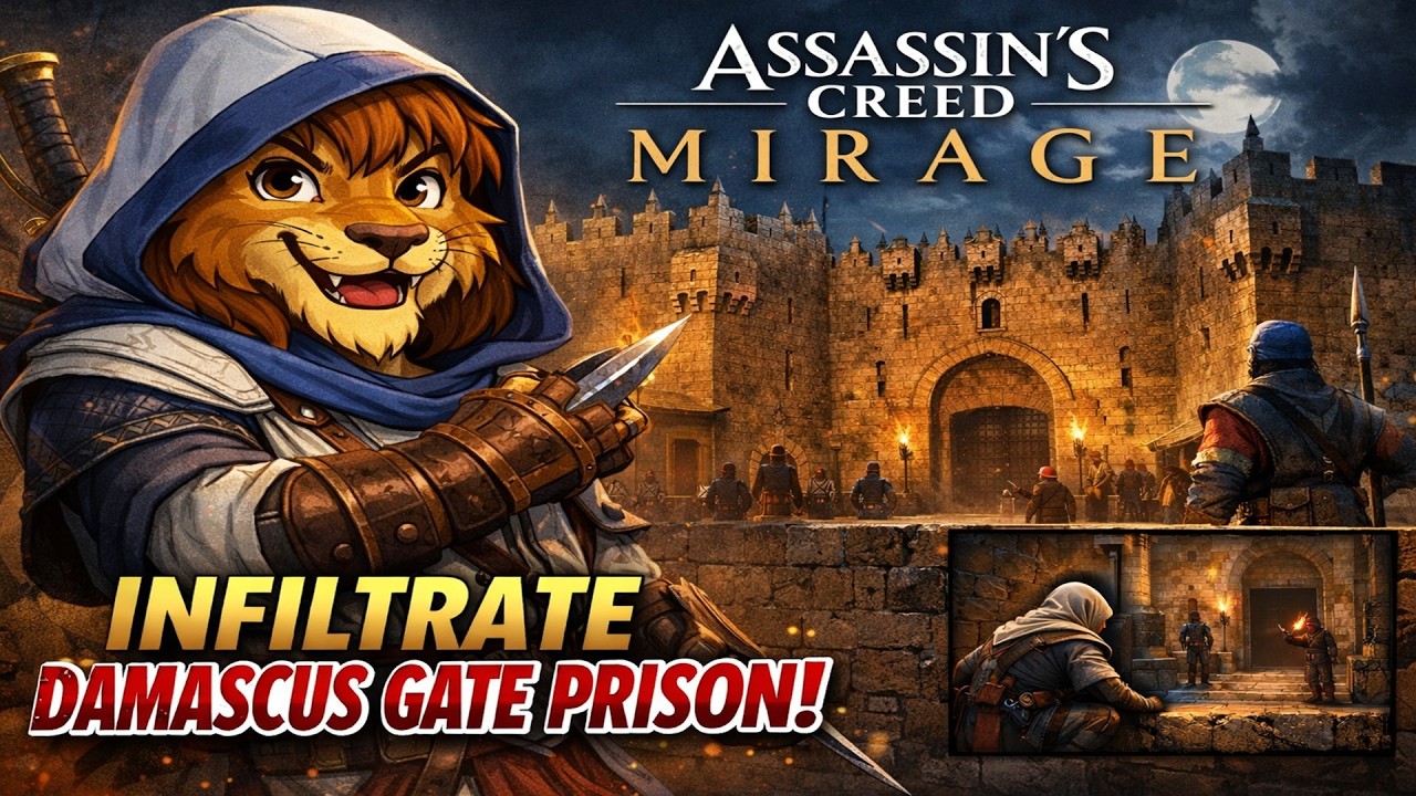 Assassin's Creed Mirage Ps5 Prison Break POV