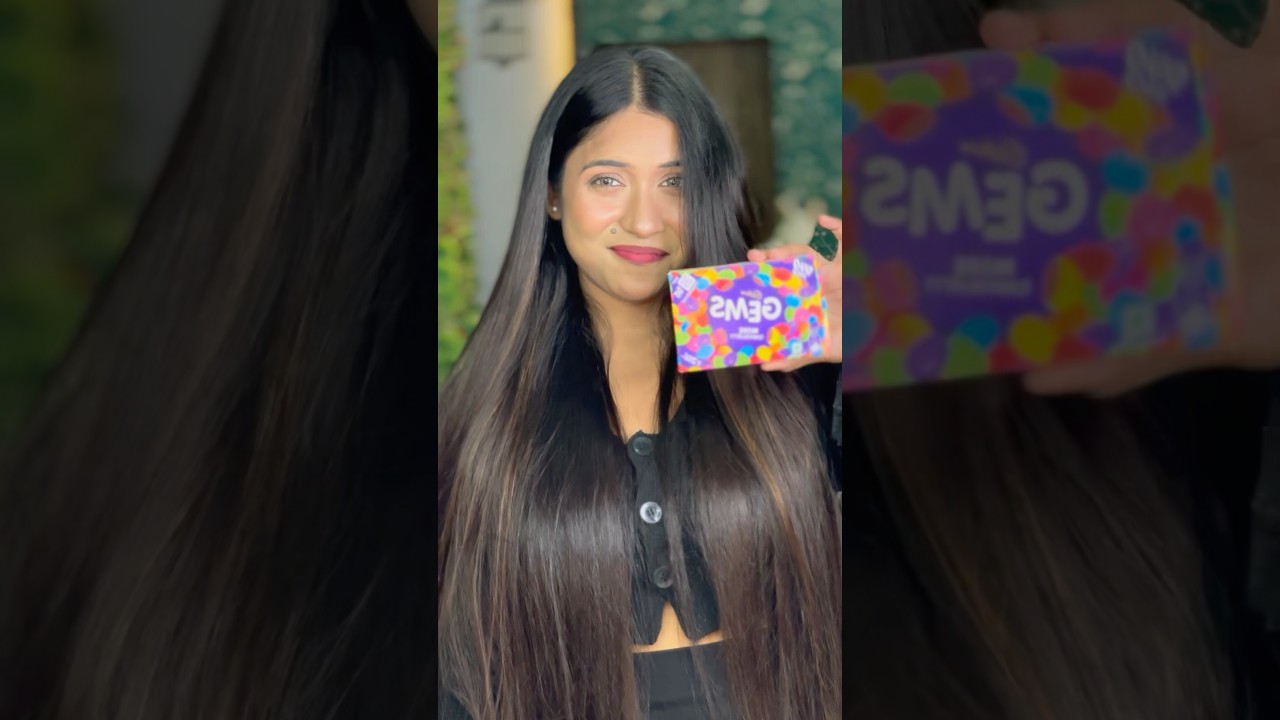 Colourful Gems Eyeshadow Hack😱|blind pickup#youtubeshorts #shorts #diy #hack#makeup#gems#new#latest
