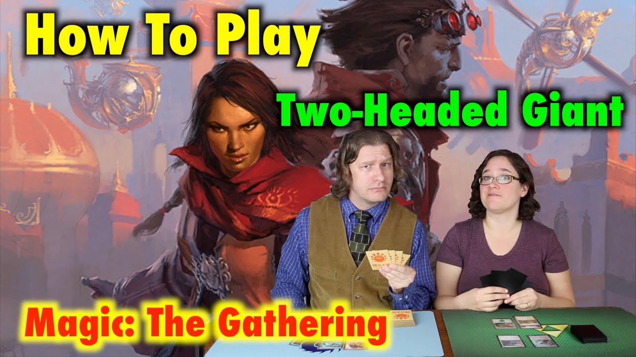MTG — Как играть в «Двухголового гиганта» — Введение в Magic: The Gathering