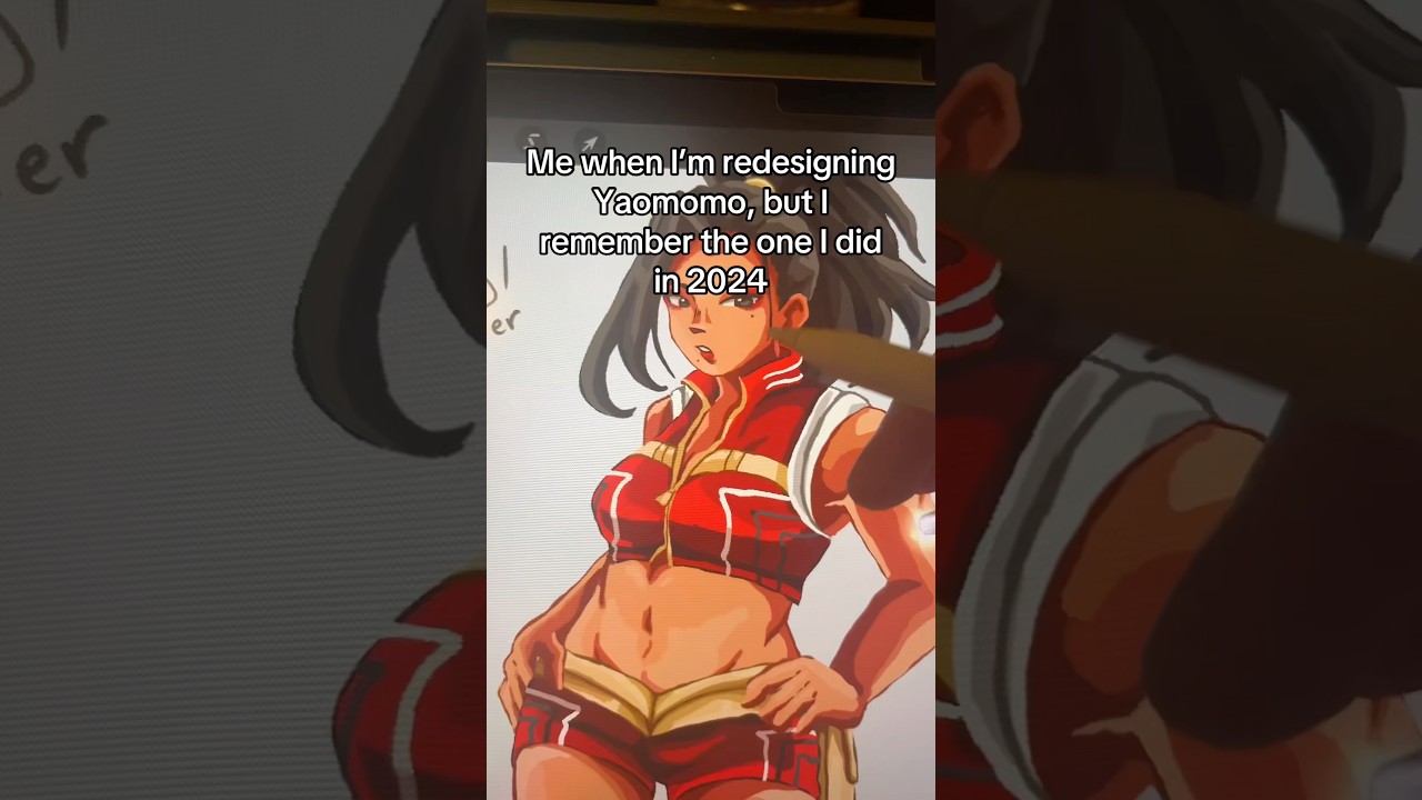 I can&rsquo;t go back&hellip; #yaoyorozu #mhafanart #bnha #yaomomo #mha