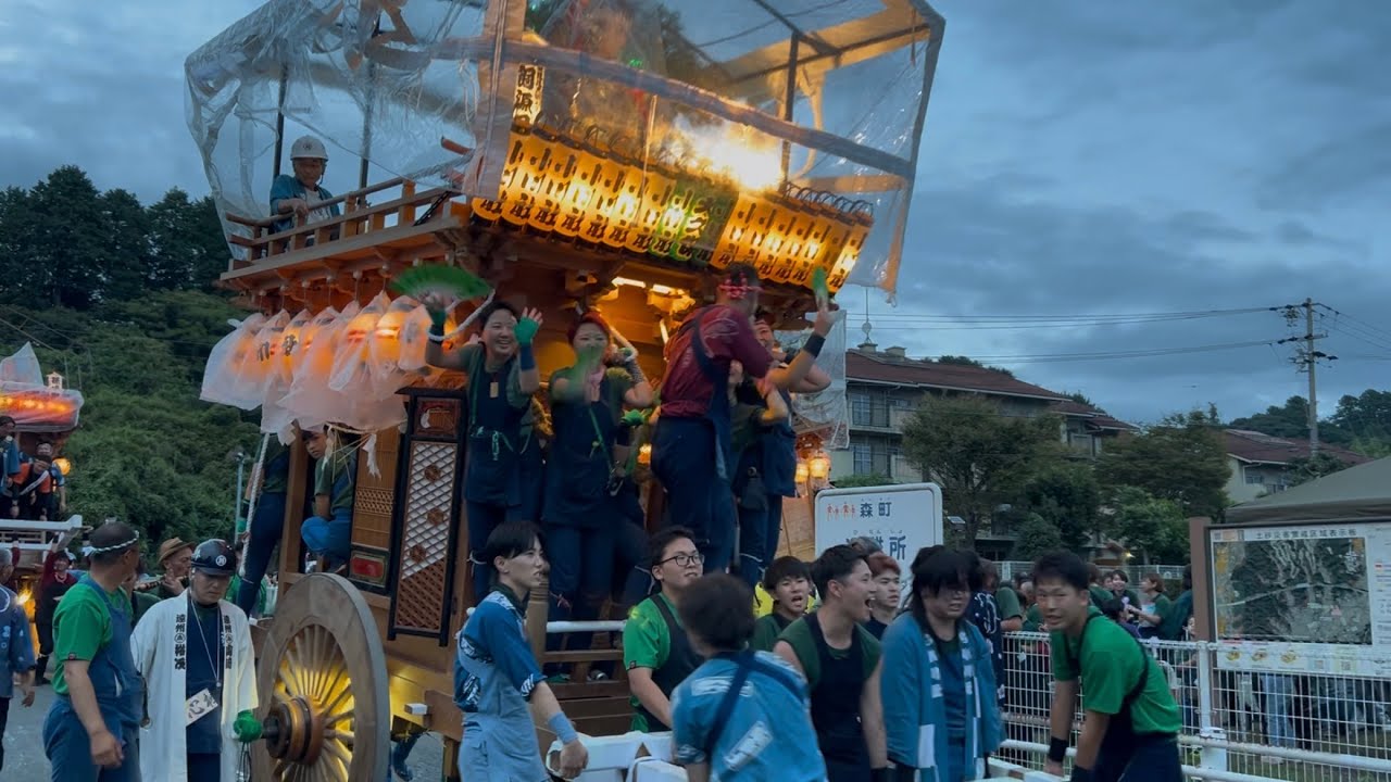 【令和七年度】森町一宮地区祭典　千秋楽　五社連合