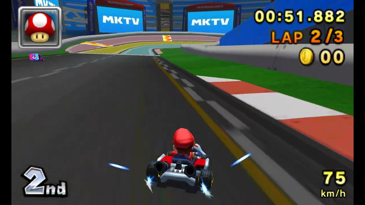Wii U Mario Kart Stadium by MKWMods, CamoMKT - Mario Kart 7: Custom Track [1440p 60fps]