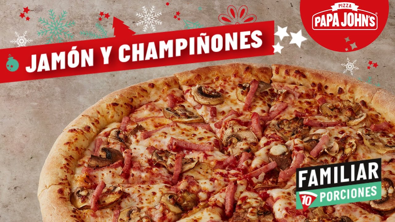 Combo de Navidad Papa John's: Pizza familiar, Garlic Knots y Gaseosa 1.5 L