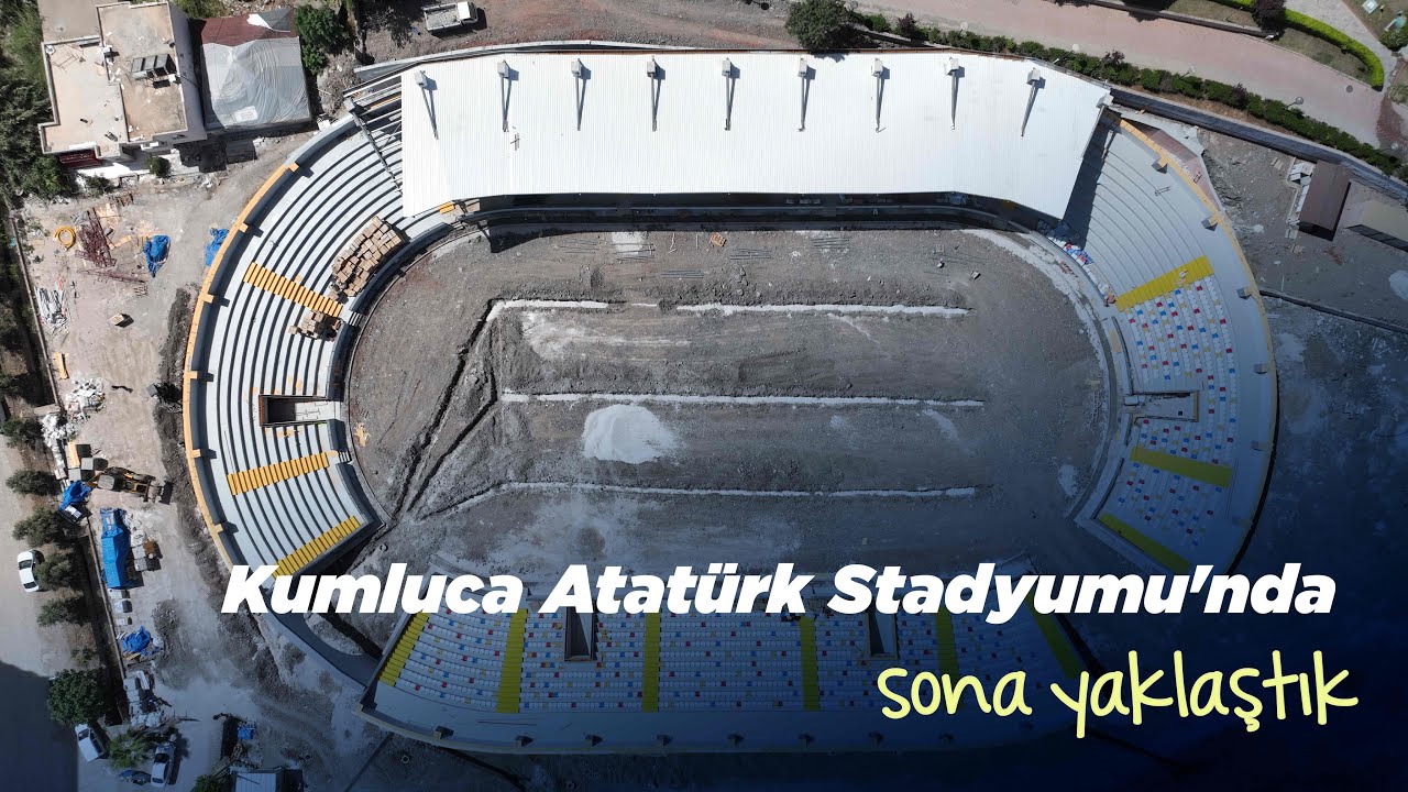 Kumluca Atatürk Stadyumu'nda sona yaklaştık