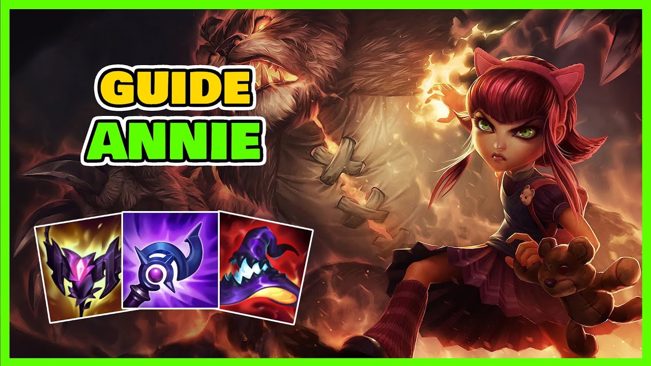 GUIDE ANNIE MID S13 - LE NOUVEAU PICK BROKEN DE FAKER ! (gameplay éducatif explicatif tips etc)