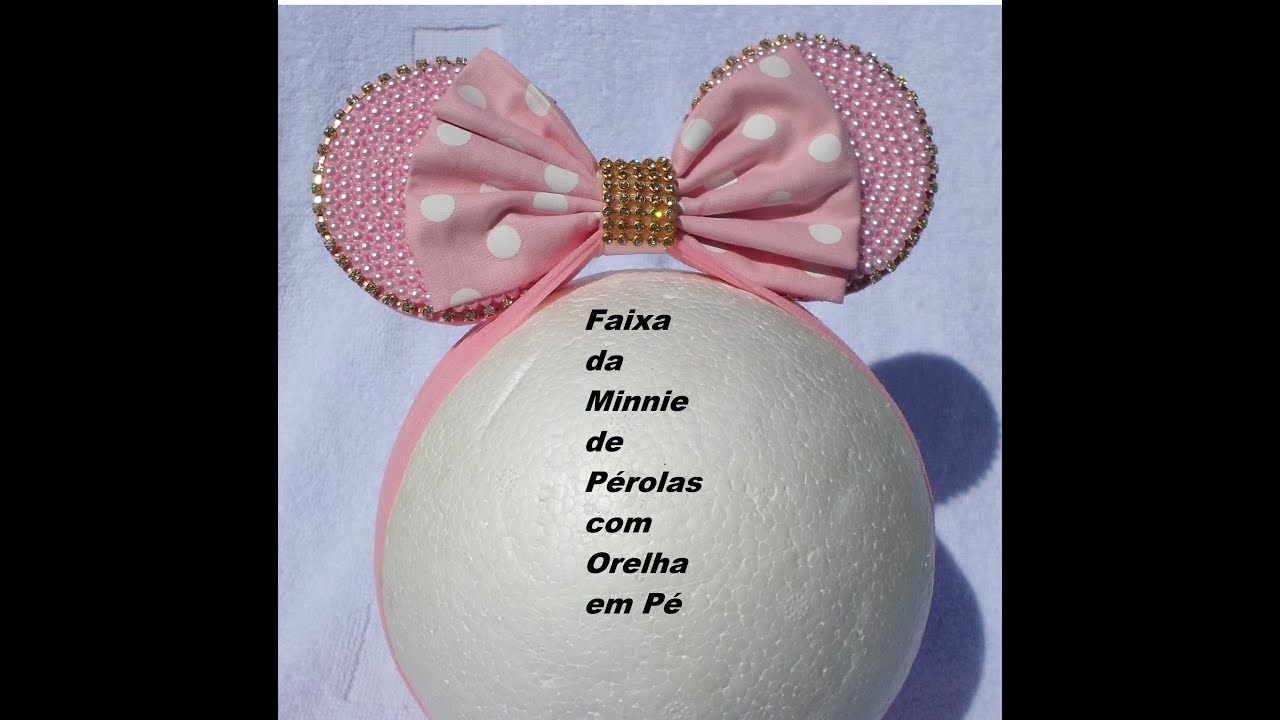 Faixa de meia de seda da Minnie