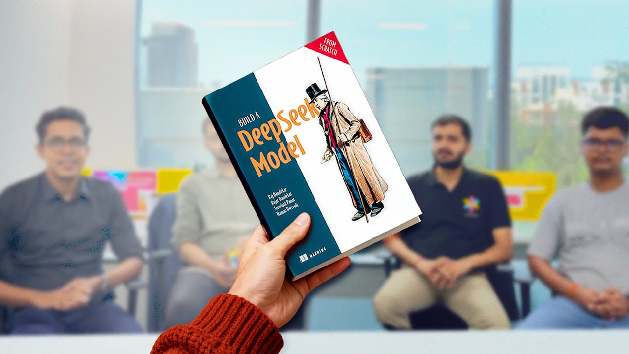 Презентация книги с Мэннингом: создание DeepSeek с нуля