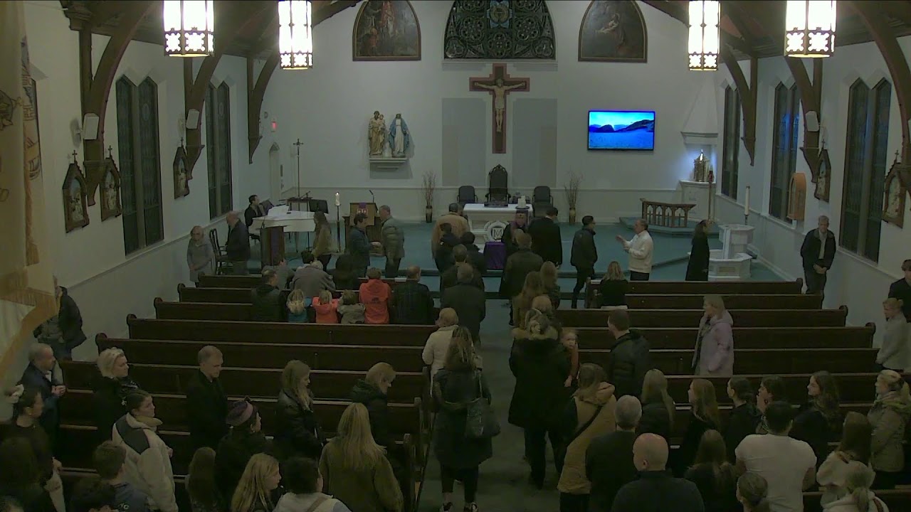 Mass, Feb. 18,  5:30  p.m.