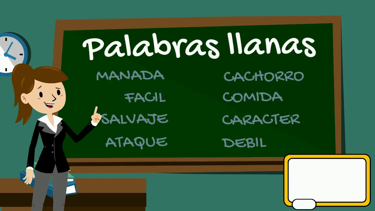 Tilde en llanas