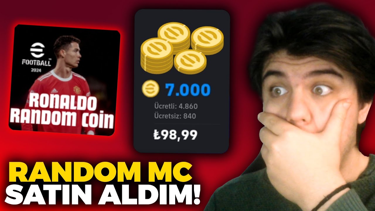100 TL'ye 7000 MC ALMAK?! 😱 RANDOM MC KODU SATIN ALDIM ve SİZLERE MC DAĞITIYORUM! eFootball Mobile