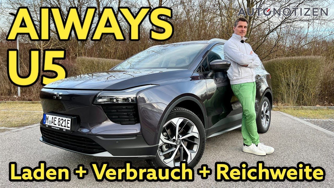 Aiways U5: Elektroauto im Winter - Laden, Reichweite und Verbrauch | Review | Test | 2022