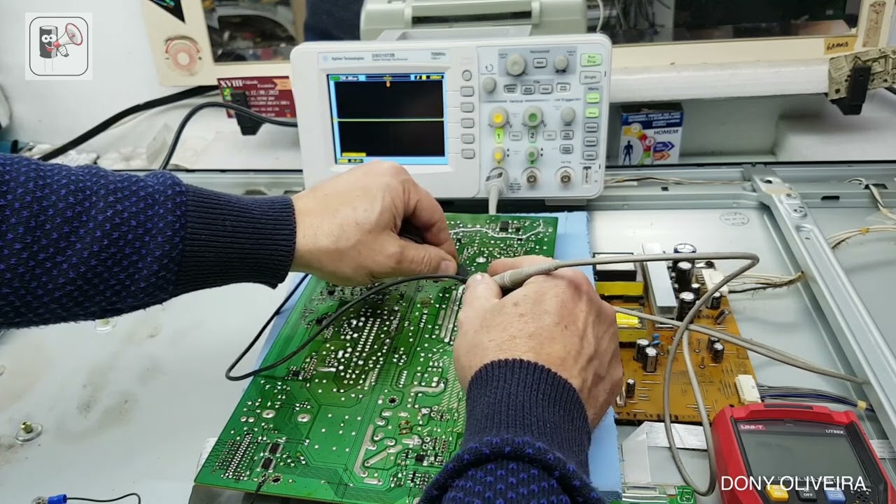 TV LG PLASMA 50PA4500 TESTE E REPARO PLACA Y-SUS VÍDEO PARA TÉCNICO ESPECIALIZADO