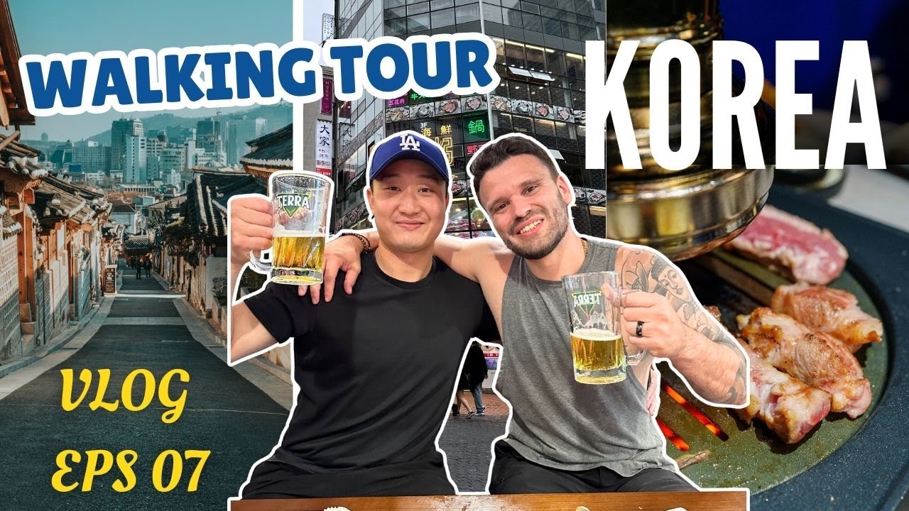 Episode 7 | Walking Through Seoul 🇰🇷 Hidden Streets, Shopping & The Best Korean BBQ of Our Life