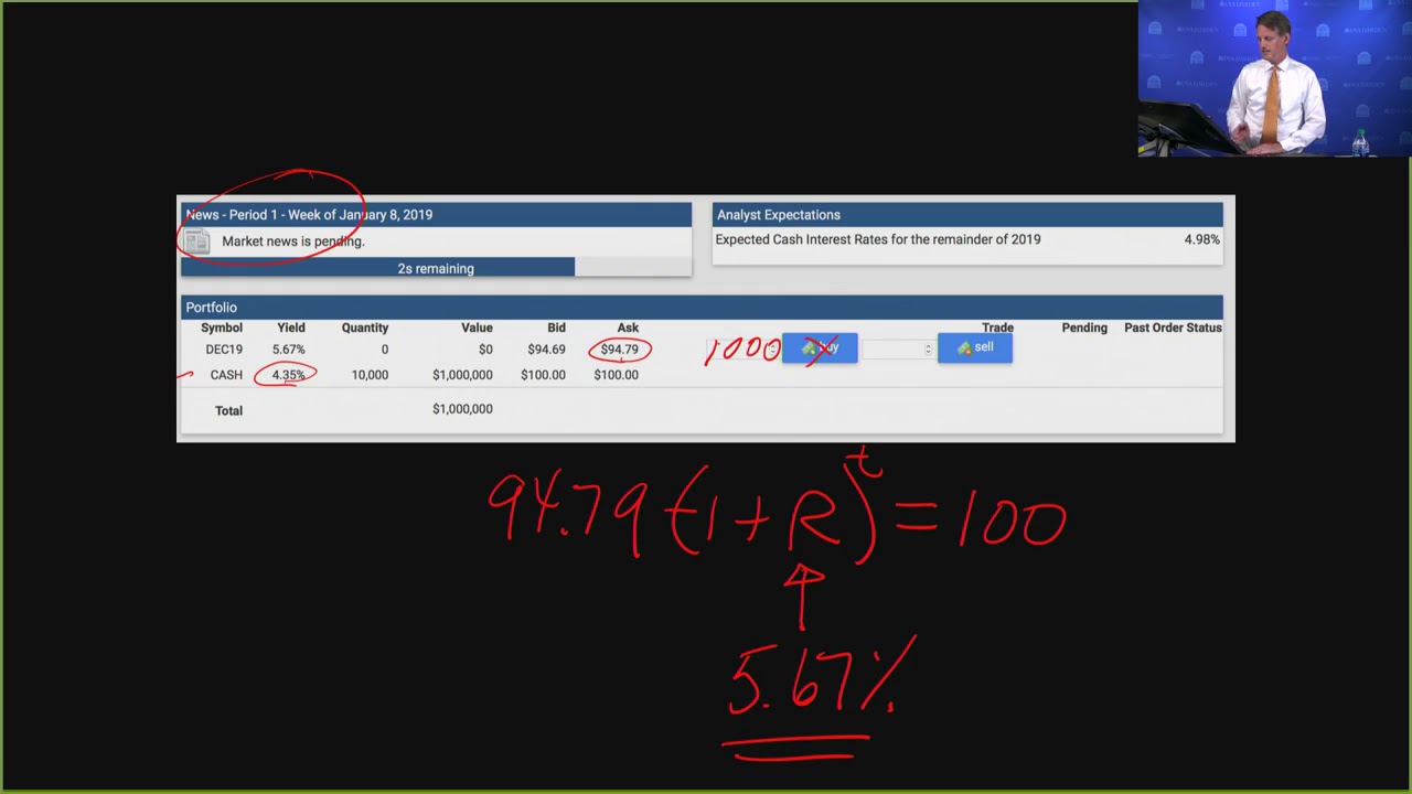 Bond Trader Simulation Webinar Archive