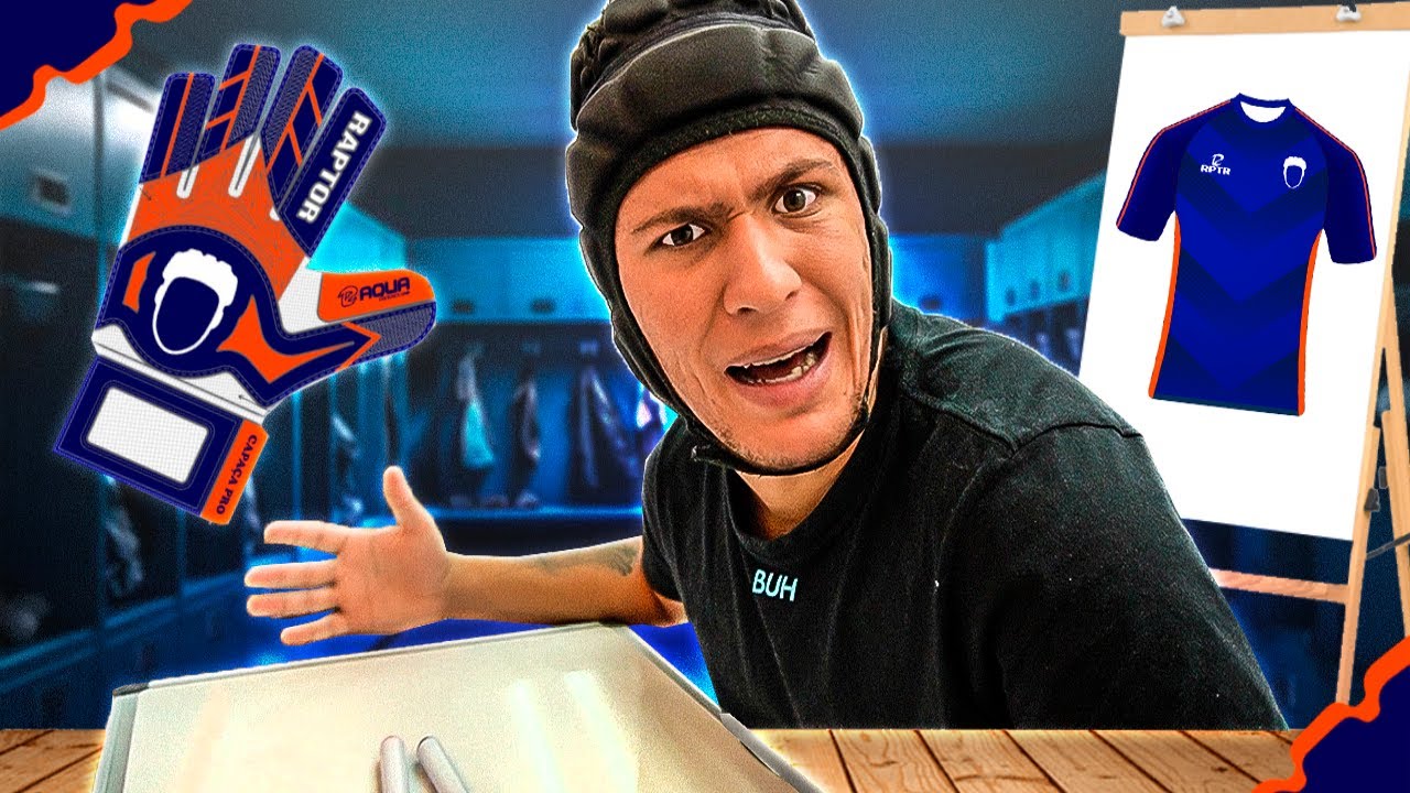 CRIEI A NOVA LUVA DE GOLEIRO DO CAPAÇA FC!