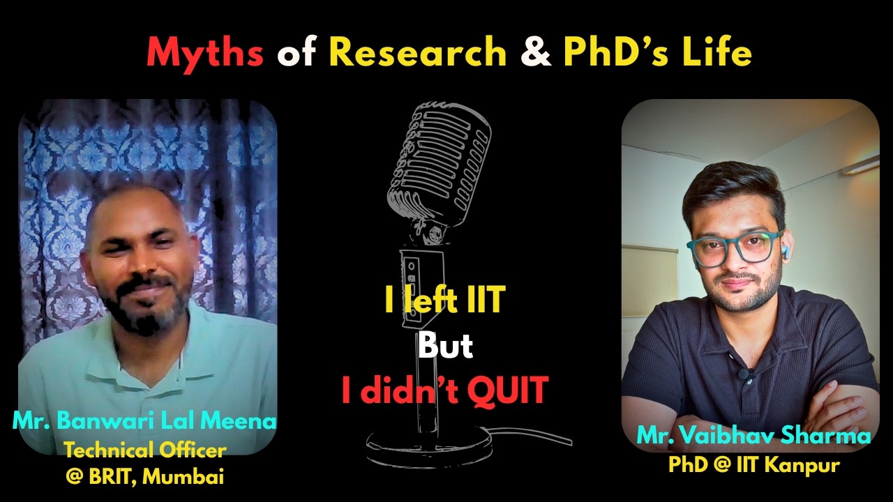 I left IIT, but I didn't QUIT #9