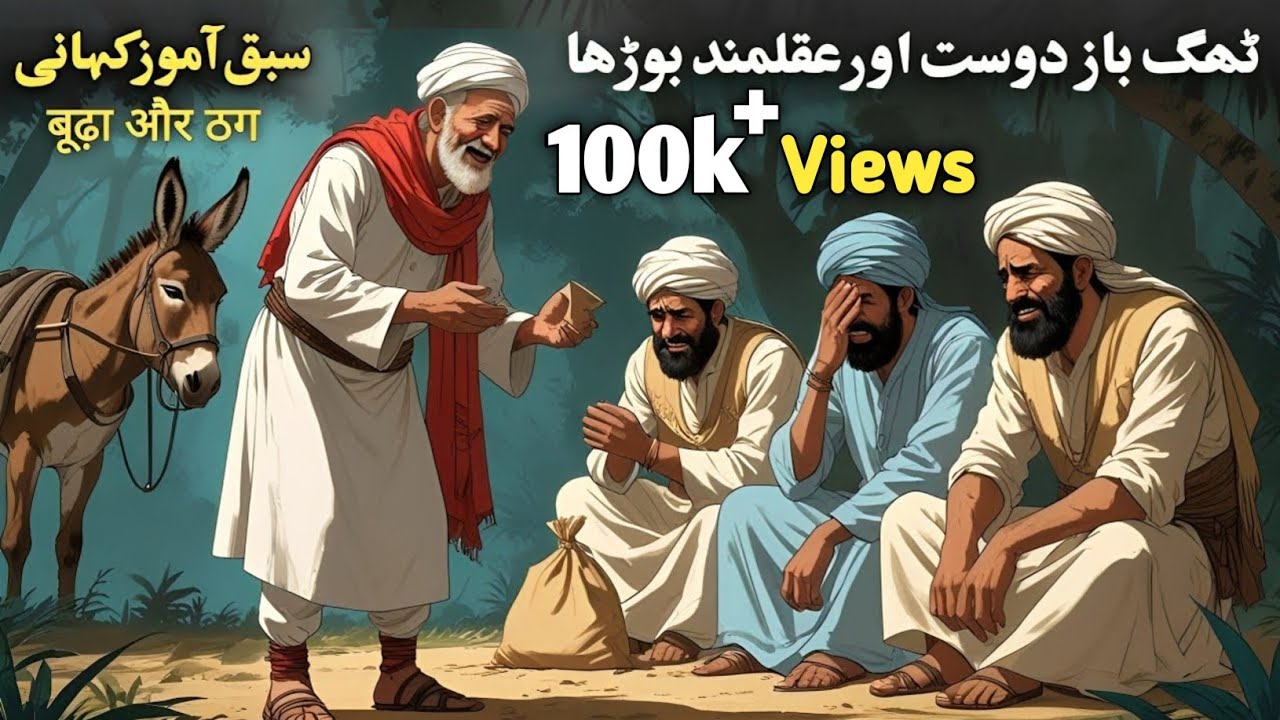 Thugbaaz Dost Aur Aqalmand Burha |  ठग मित्र और बुद्धिमान बूढ़ा आदमी | Urdu Moral Story