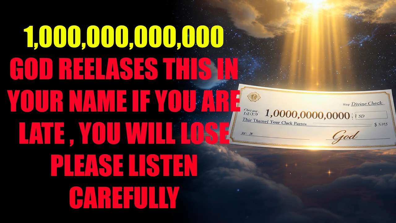 🔴 ONLY 30 SECONDS LEFT — ARCHANGEL MICHAEL SAYS GOD IS RELEASING A 1 TRILLION MIRACLE IN...