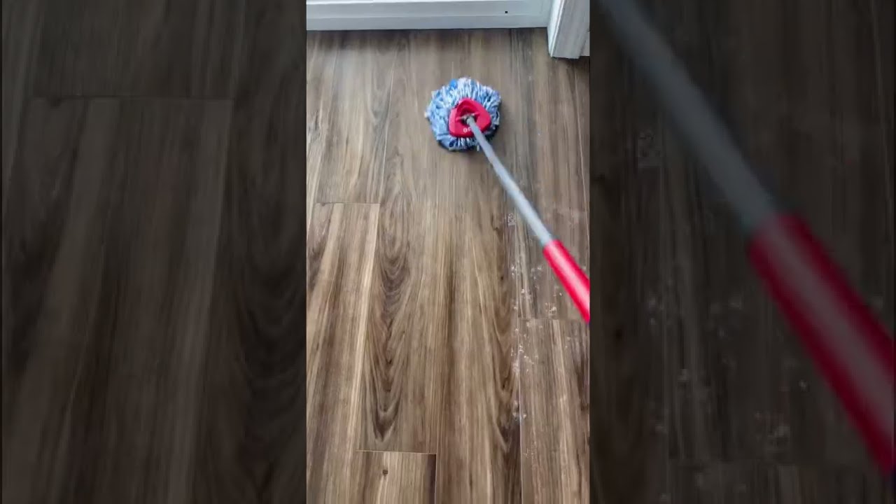 How To Clean Luxury Vinyl Plank (LVP) floor #shorts