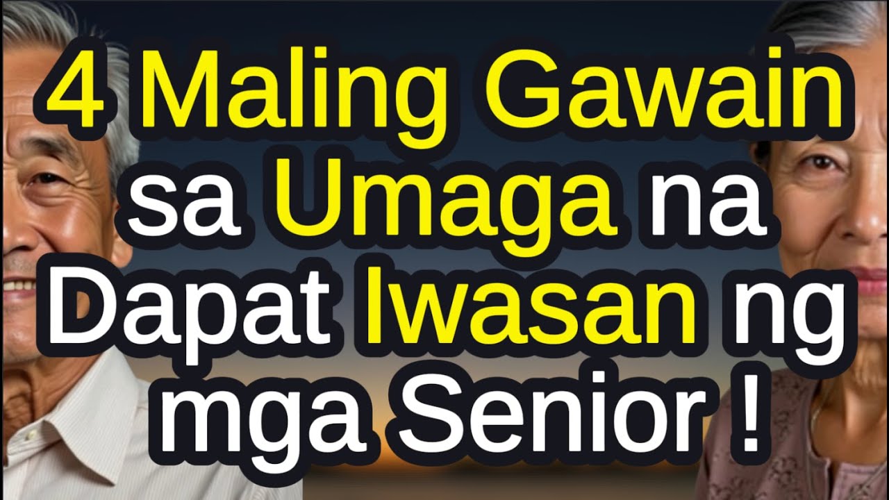 ❗4 Pagkakamaling Ginagawa ng Seniors Tuwing Umaga na Tahimik na Sumisira sa Kalusugan at Buhay!