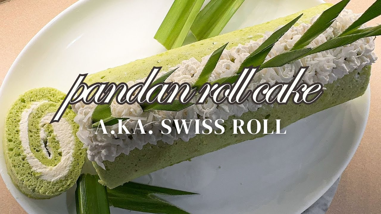 How to make a Pandan Roll Cake (a.k.a. Swiss Roll)