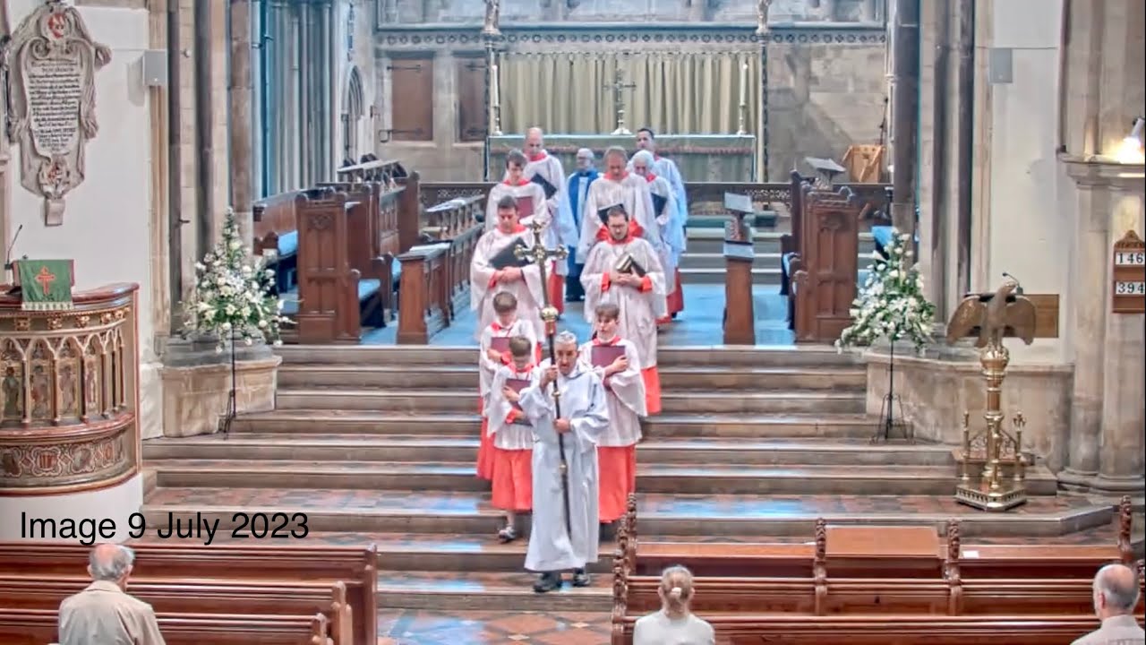 Hythe Parish Church Choir of Boys & Men, 1662 Sung Evensong Trinity IV. 2nd July 2023.Anth: Jesu Joy