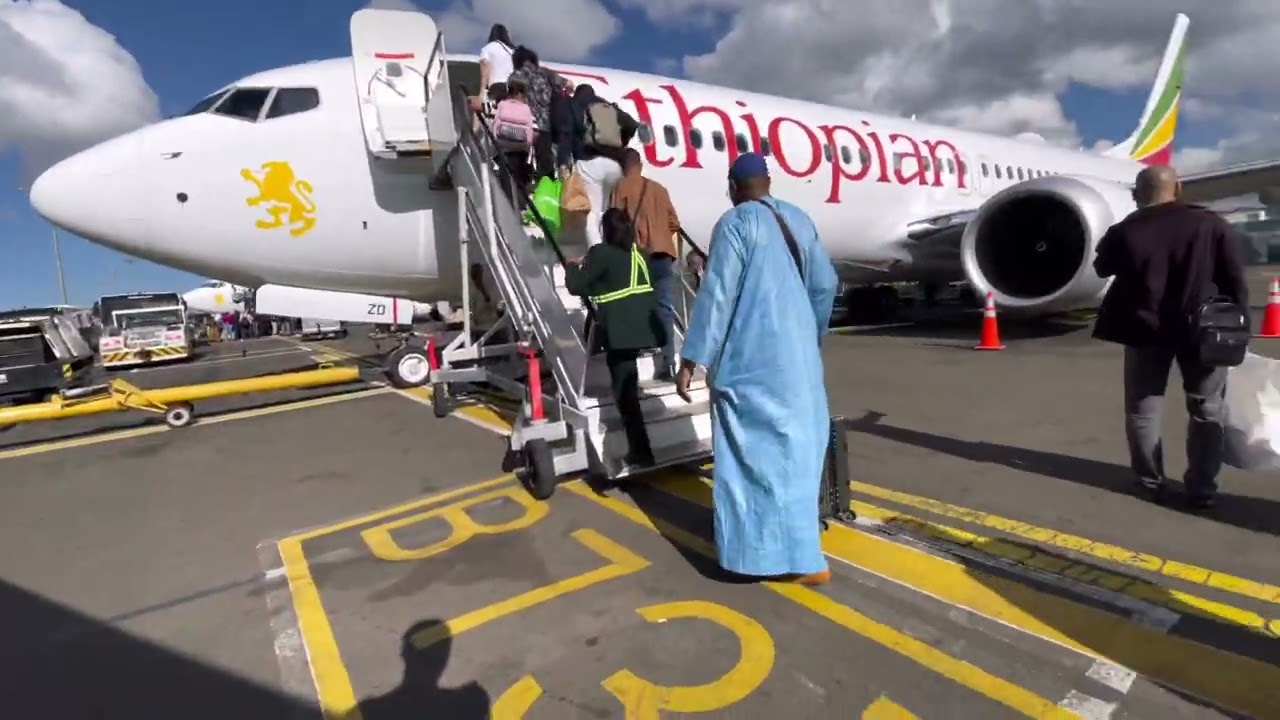 FLYING THE BEST AIRLINE IN AFRICA TO CONGO 🇨🇬- ETHIOPIAN AIRLINES A350/737-MAX