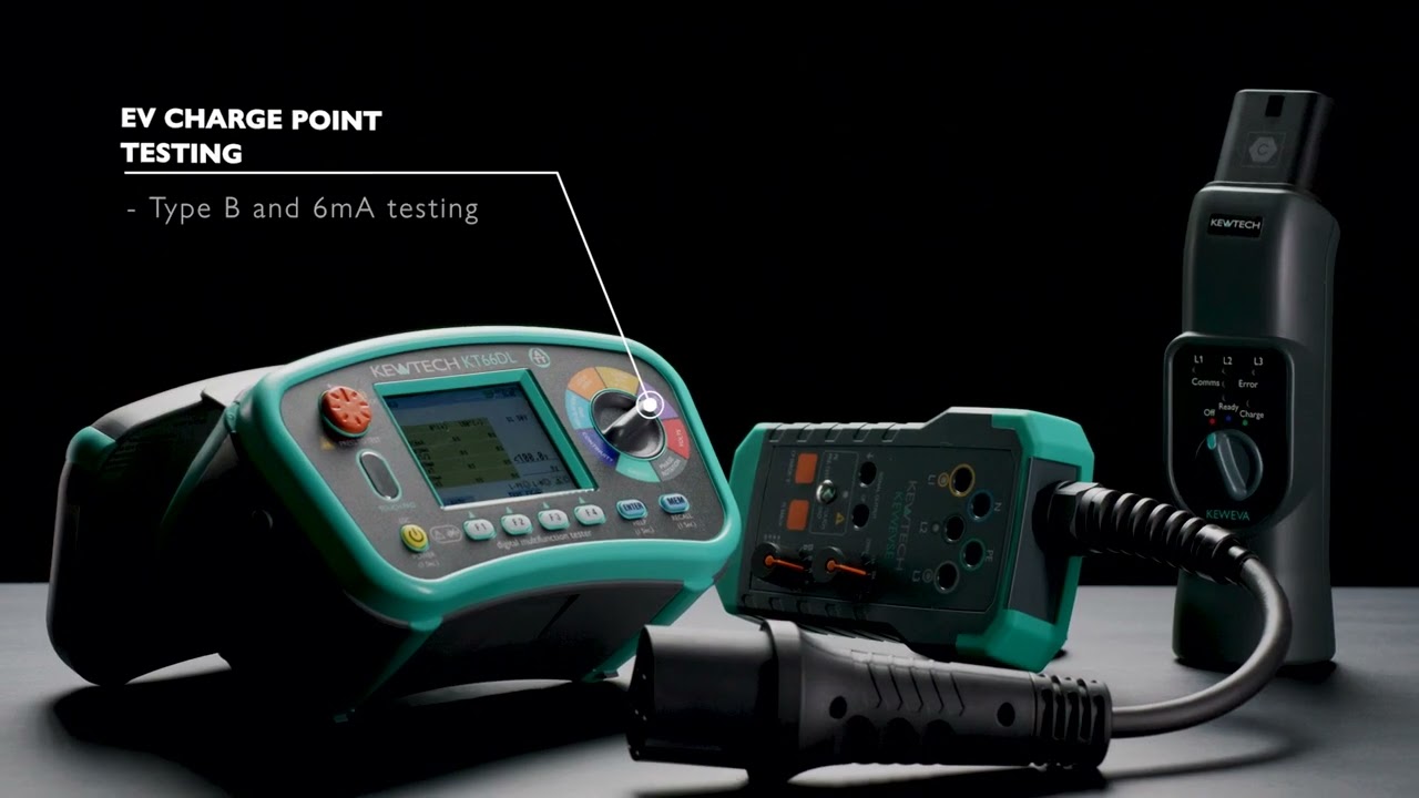 Kewtech KT66DL 12-in-1 Multifunction Tester | Electricians Testers | MFT |