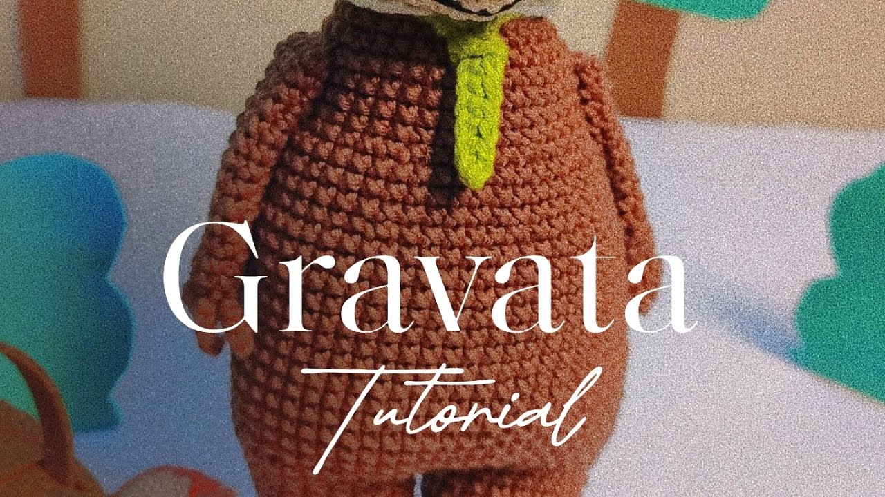Gravata para o seu amigurumi, rápida e fácil!