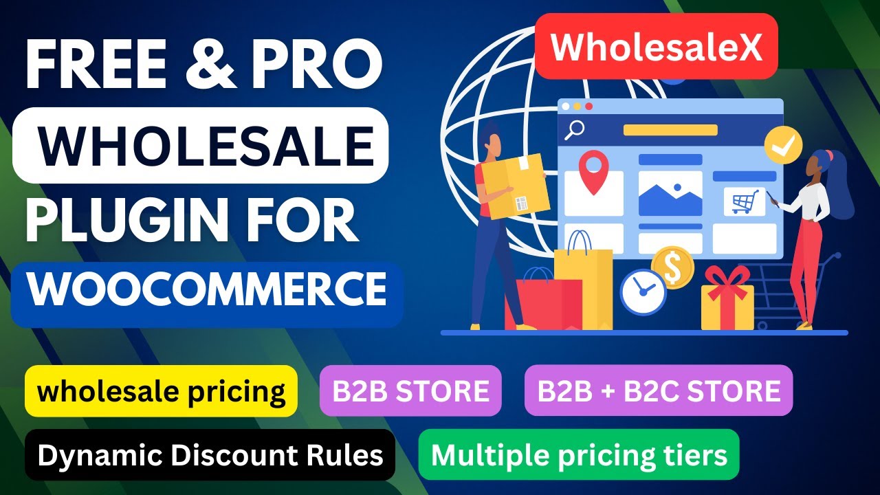 Бесплатный плагин для оптовой торговли WooCommerce | Создайте магазин B2B | Учебное пособие по пл...