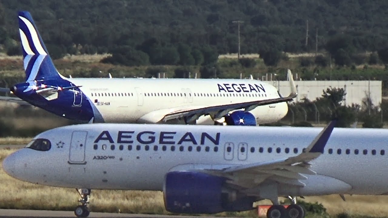 Morning Rush Departures @ Athens International Airport!! Planespotting 2025