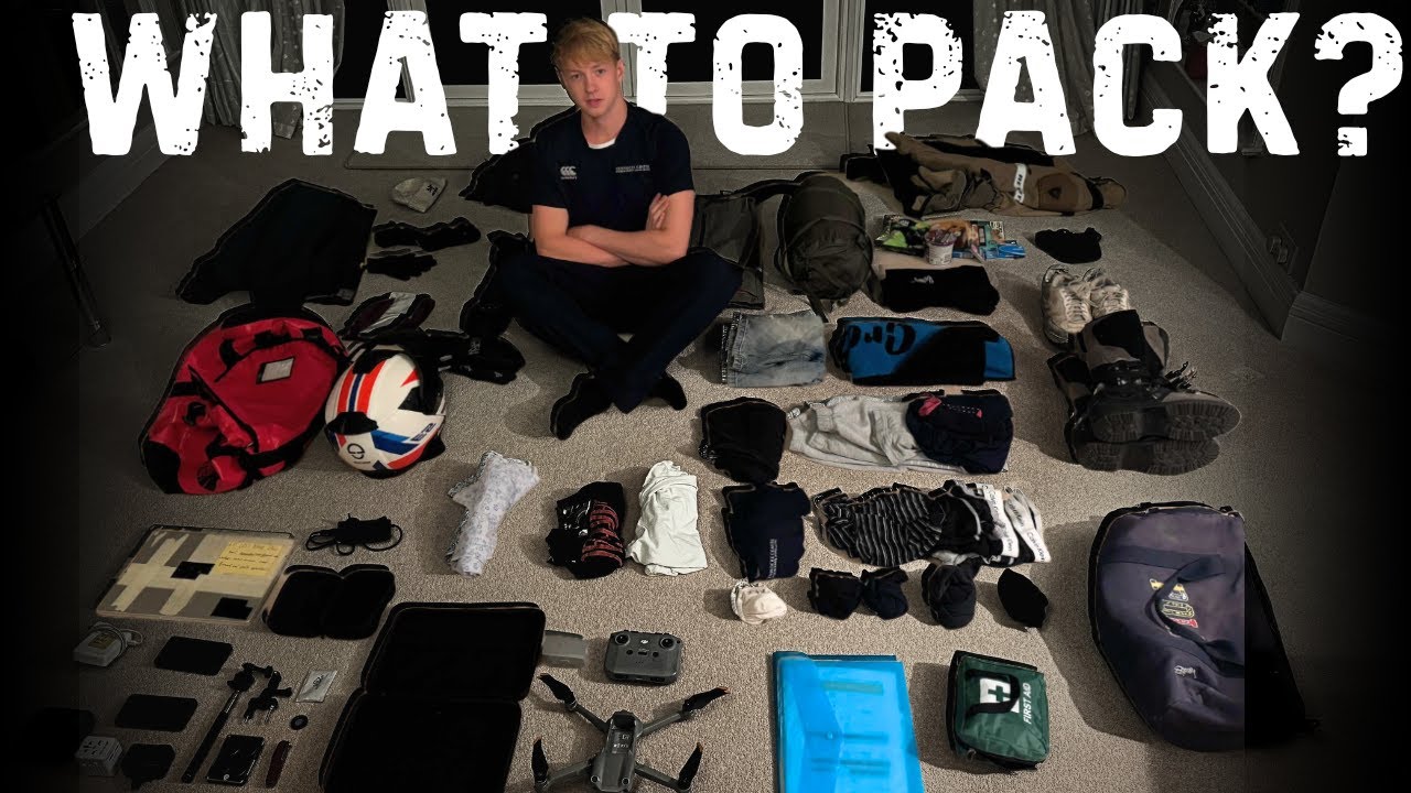 RTW Motorcycle Packing List - only the essentials!