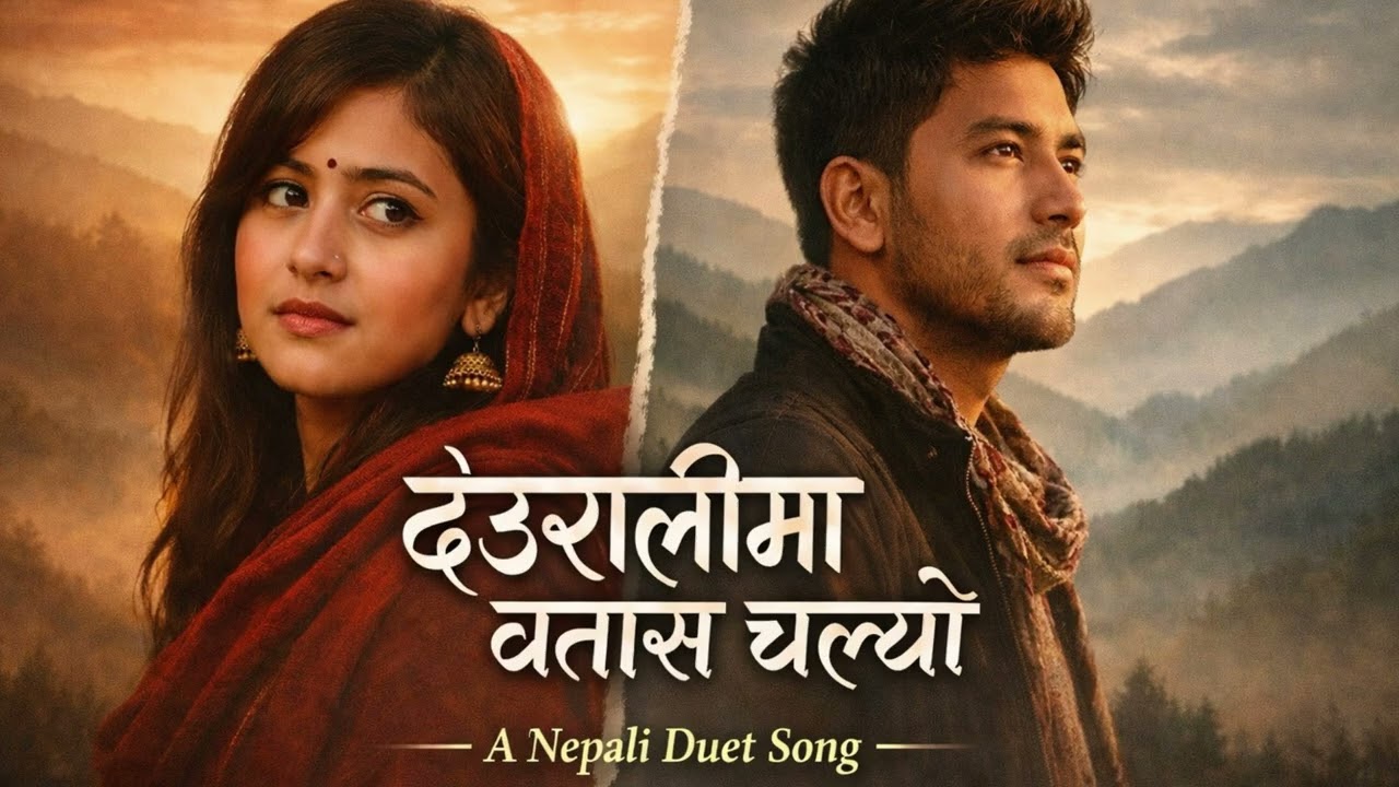 देउरालीमा बतास चल्यो Deurali Ma Batas Chalyo | Nepali Romantic Duet Song 🎶 