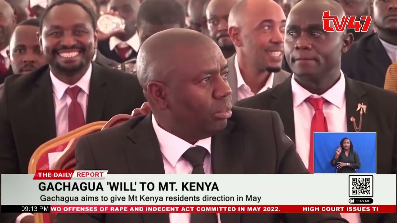 Gachagua Reveals Secret Succession Will For Mt Kenya Amid Fears Of Being Eliminated