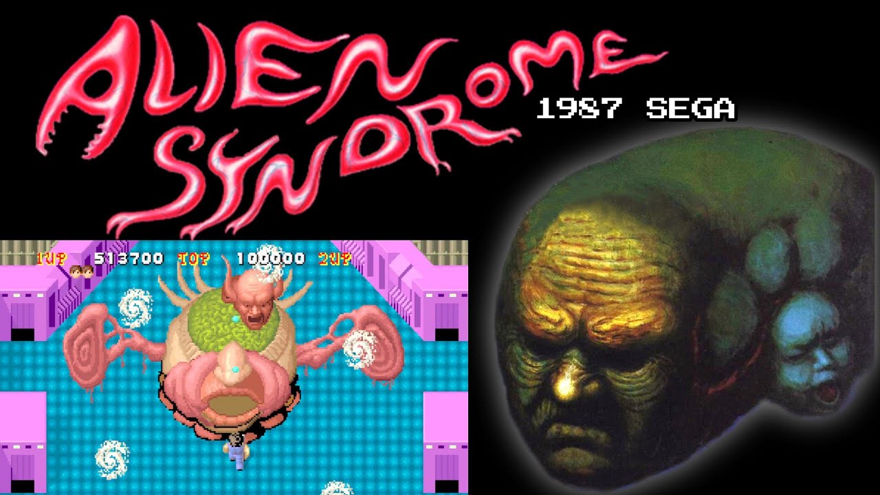 Alien Syndrome 1987 SEGA Arcade 【1周クリアまで】