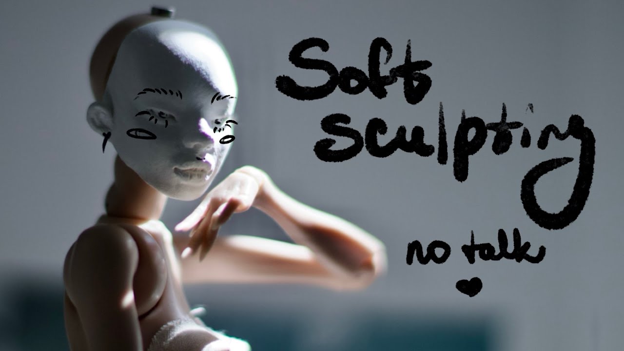 BJD face, start to finish, for when you need company sculpting