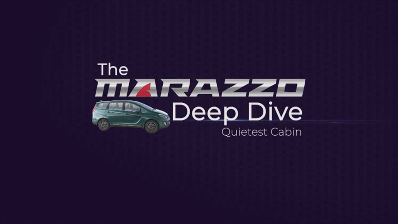 MAHINDRA MARAZZO | QUIETEST CABIN | NDTV carandbike