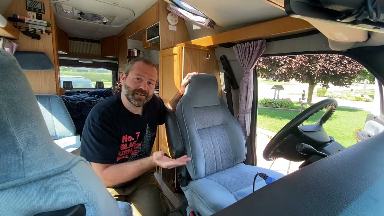 Vanlife Canada Roadtrek Swivel seat repair
